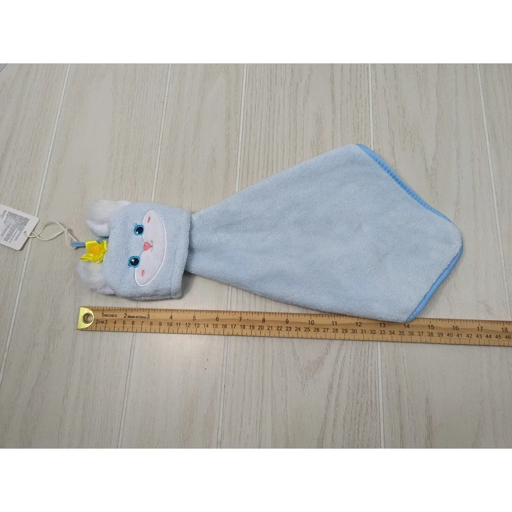 XIMI-V Fox Design Hand Towel blue child's puppet type towel